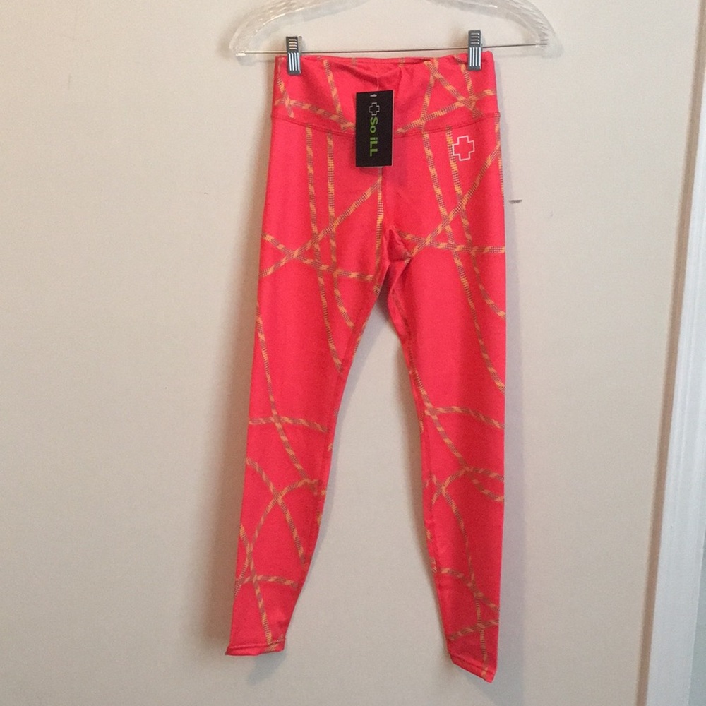 So Ill bright pink leggings